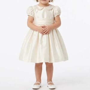Coren Moore Flower Girl Silk Dress Size 2